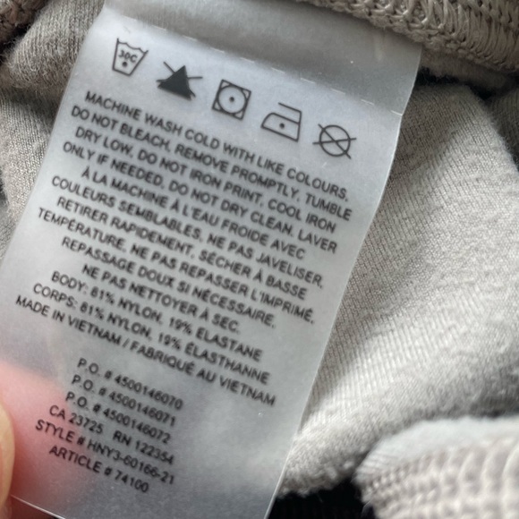 Aritzia butter bike shorts (sz. xxs) - Picture 4 of 5